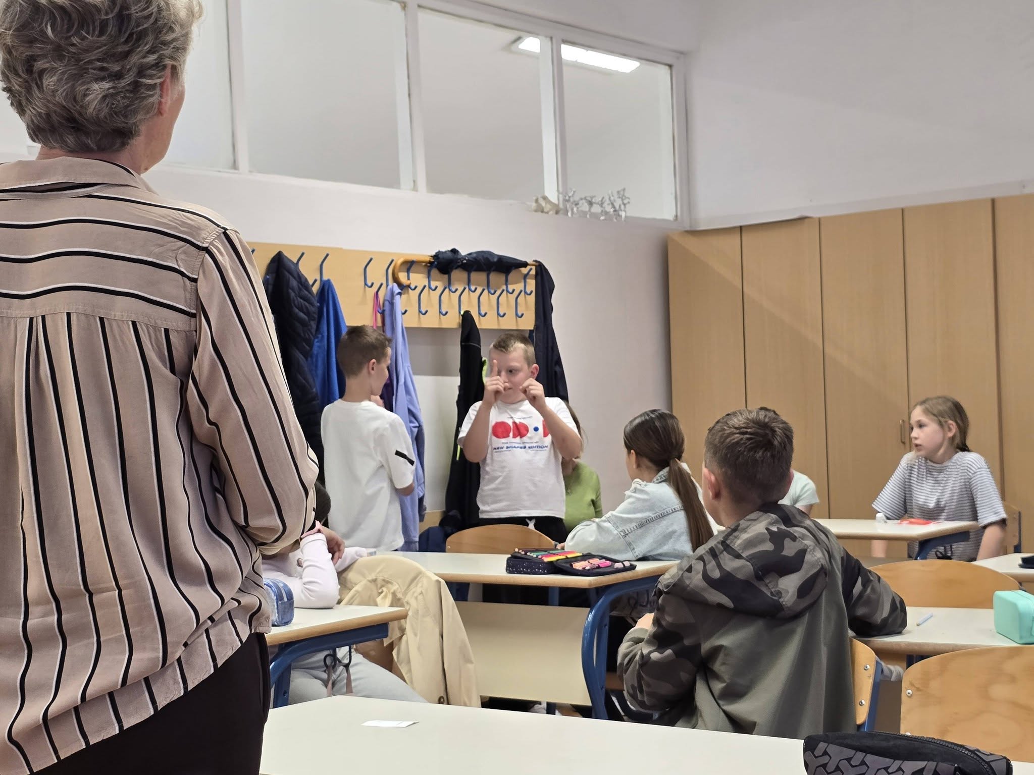 Danas smo nastavili s aktivnostima u Osnovnoj školi Mokošica, ovaj put s učenicima četvrtih razreda.